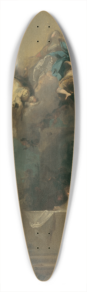 Franz Anton Maulbertsch - Himmelfahrt Mariens 39.3 inch art pintail longboard deck
