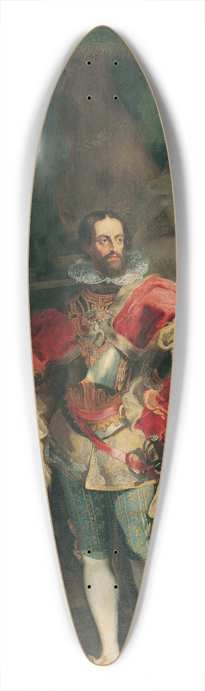 Franz Anton Palko - Kaiser Ferdinand I. 39.3 inch art pintail longboard deck