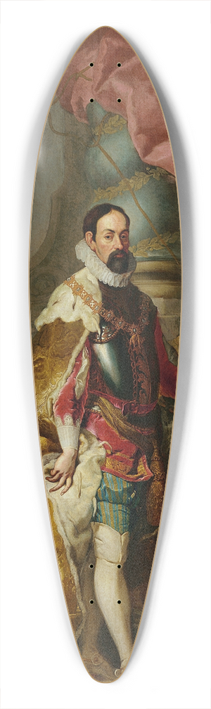 Franz Anton Palko - Kaiser Maximilian II. 39.3 inch art pintail longboard deck