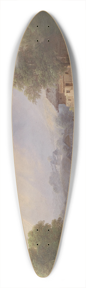Franz Barbarini - Partie aus Sdtirol 39.3 inch art pintail longboard deck