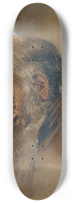 Carl Rahl - Studie eines Greises 8.25 inch art skate deck