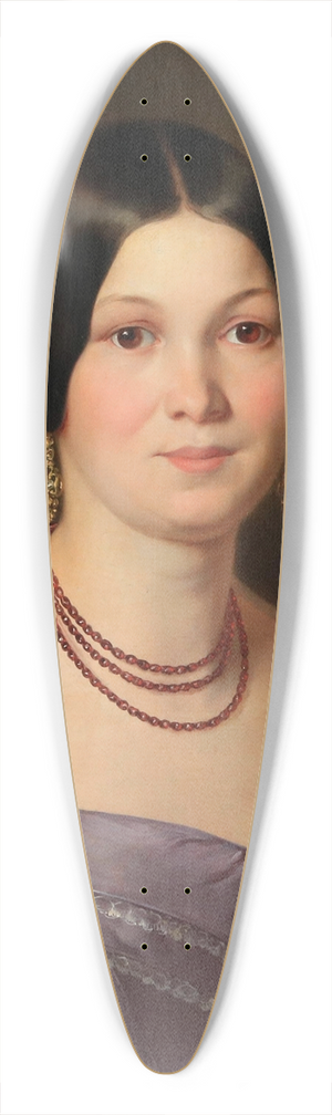 Franz Dobiaschofsky - Portrait 39.3 inch art pintail longboard deck