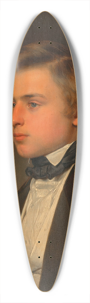 Franz Eybl - Johann Josef Rudolf von Arthaber (Sohn von Rudolf von Arthaber) 39.3 inch art pintail longboard deck