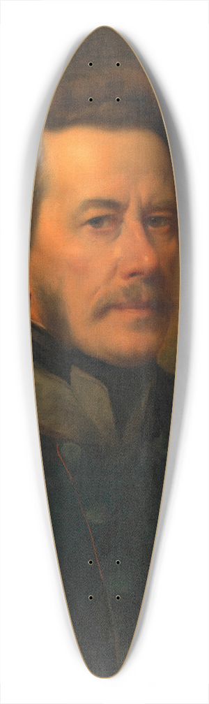 Franz Eybl - Selbstbildnis Franz Eybl 39.3 inch art pintail longboard deck