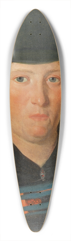 Franz Gasser - Portrt einer Buerin 39.3 inch art pintail longboard deck