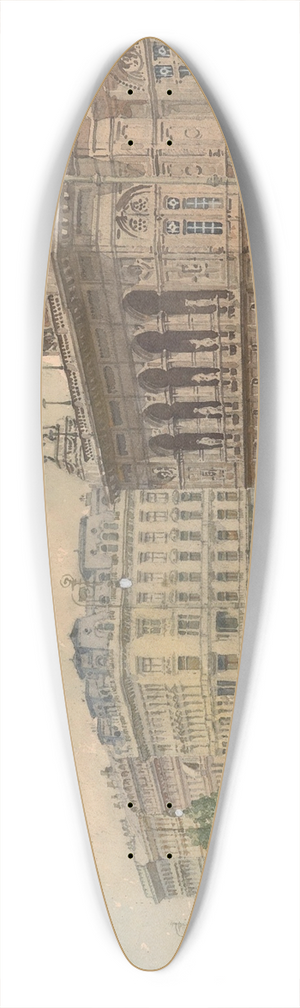 Franz Hoffelner - Oper in Wien 39.3 inch art pintail longboard deck