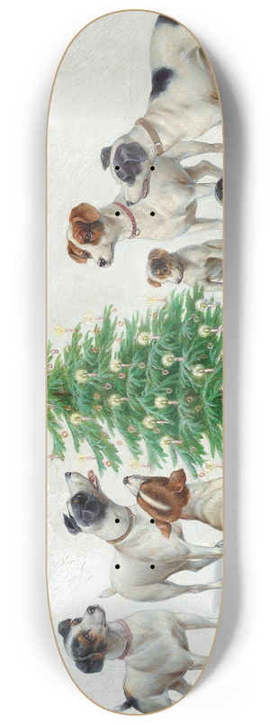 Carl Reichert - Christmas 8.25 inch art skate deck
