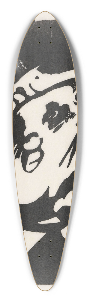 Franz Marc - Der Stier 39.3 inch art pintail longboard deck