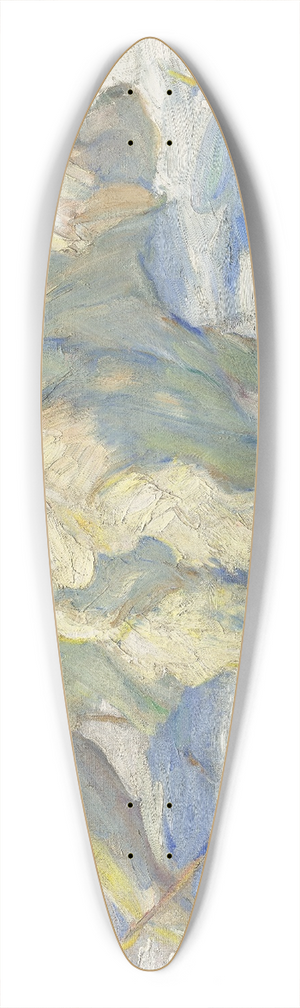 Franz Marc - Siberian Dogs in the Snow 39.3 inch art pintail longboard deck