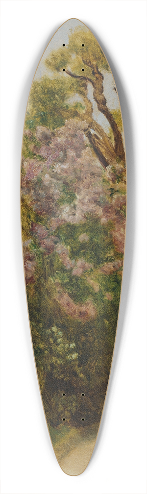 Franz Rumpler - Landschaft 39.3 inch art pintail longboard deck
