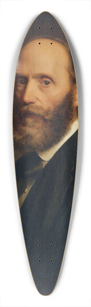 Franz Schrotzberg - Selbstbildnis 39.3 inch art pintail longboard deck