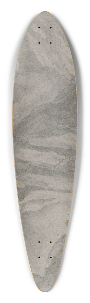 Franz Schtz - Die Teufelsbrcke an der Via Mala bei Andermatt im Kanton Uri 39.3 inch art pintail longboard deck