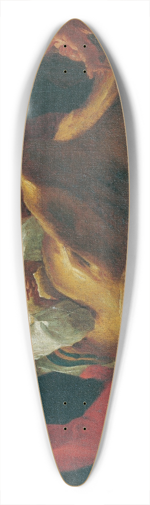 Franz Sigrist the elder - Der Tod des heiligen Joseph 39.3 inch art pintail longboard deck