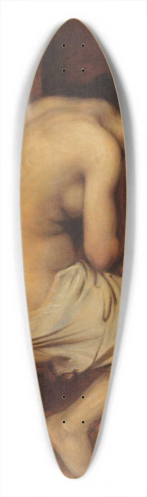 Franz von Defregger - Halbakt 39.3 inch art pintail longboard deck