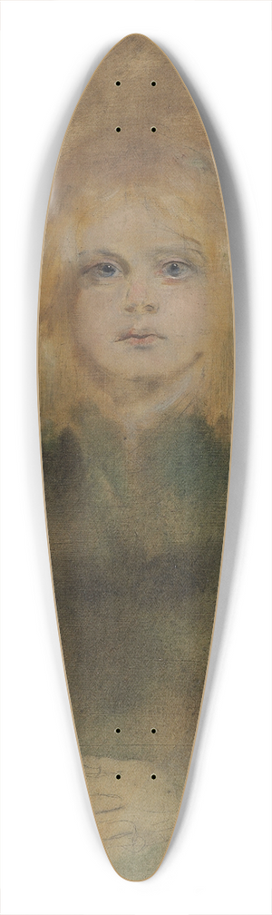 Franz von Lenbach - Marion Lenbach, Tochter des Knstlers 39.3 inch art pintail longboard deck