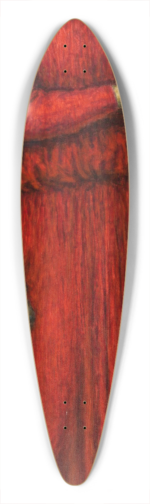 Franz von Stuck - Medea 39.3 inch art pintail longboard deck