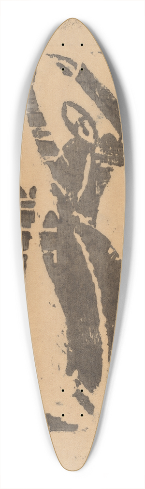 Franz Wilhelm Seiwert - Ihr Menschen Vereinigt Euch 39.3 inch art pintail longboard deck