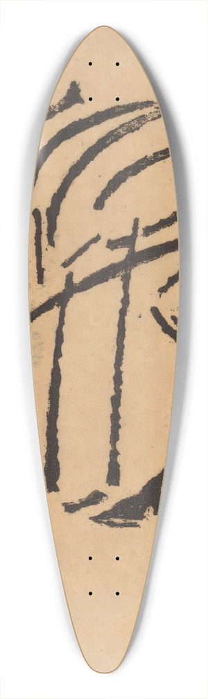 Franz Wilhelm Seiwert - Revolution 39.3 inch art pintail longboard deck