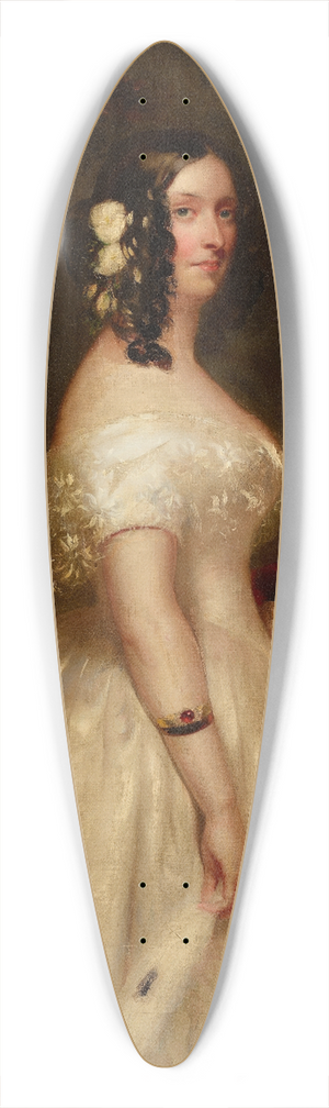 Franz Xaver Winterhalter - Portrait of a Lady 39.3 inch art pintail longboard deck