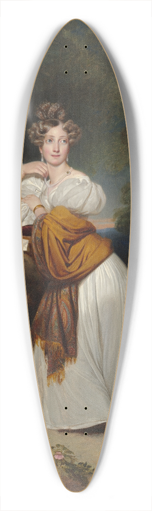 Franz Xaver Winterhalter - Sophie Guillemette, Grand Duchess of Baden (1801-1865) 39.3 inch art pintail longboard deck
