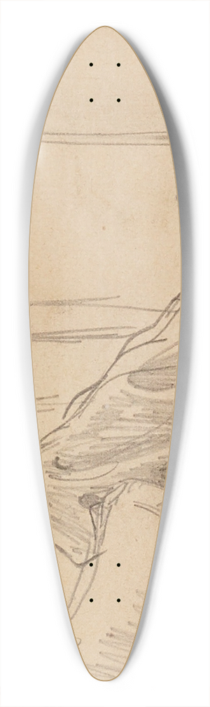 Frdric Houbron - Cocher conduisant son fiacre 39.3 inch art pintail longboard deck