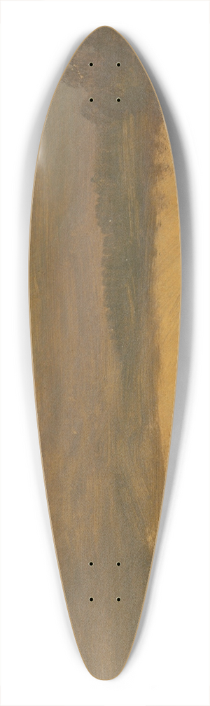 Frederic Edwin Church - Mountainous landscape 39.3 inch art pintail longboard deck Frederic Edwin Church - Mountainous landscape 39.3 inch art pintail longboard deck