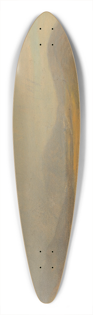 Frederic Edwin Church - Mountainous Landscape IV 39.3 inch art pintail longboard deck Frederic Edwin Church - Mountainous Landscape IV 39.3 inch art pintail longboard deck