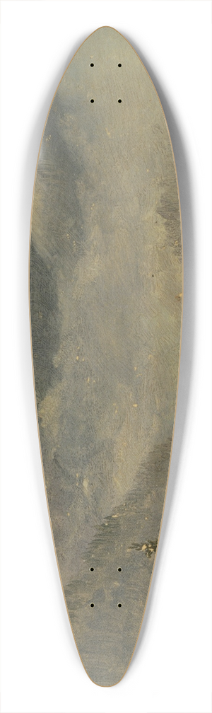 Frederic Edwin Church - The Hochkalter, near Berchtesgaden 39.3 inch art pintail longboard deck