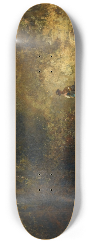Carl Spitzweg - Im Walde (In The Forest) 8.25 inch art skate deck