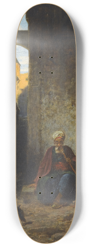 Carl Spitzweg - Out Of The Orient 8.25 inch art skate deck