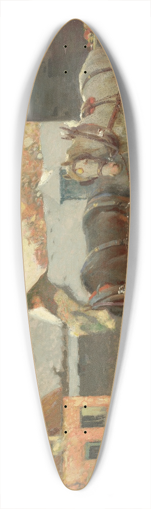 Frederick Hall - One winters morn 39.3 inch art pintail longboard deck