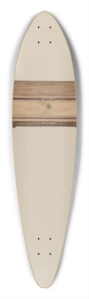 Frederick Jackson - Desk 39.3 inch art pintail longboard deck