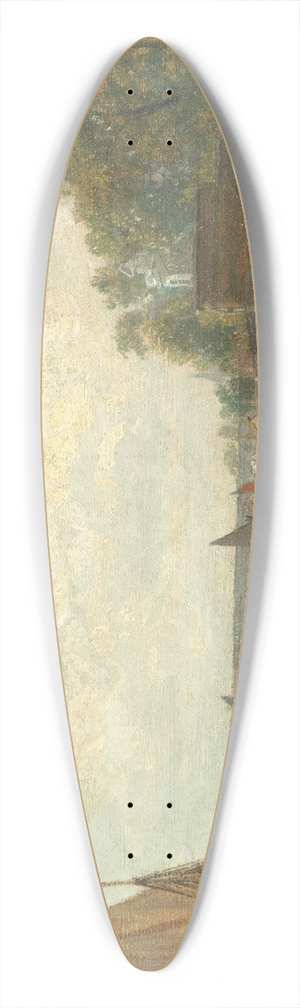 Frederick Nash - Westminster Bridge 39.3 inch art pintail longboard deck