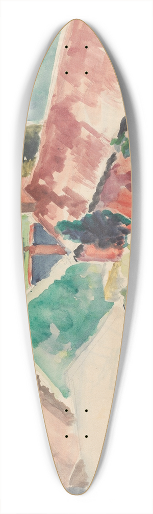 Frederick Porter - Sketchbook #2 39.3 inch art pintail longboard deck Frederick Porter - Sketchbook #2 39.3 inch art pintail longboard deck