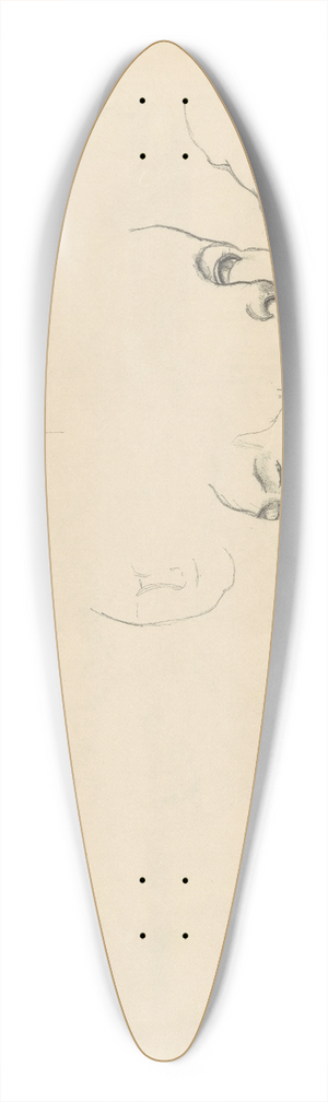 Frederick Porter - Sketchbook of Fred J Porter 39.3 inch art pintail longboard deck Frederick Porter - Sketchbook of Fred J Porter 39.3 inch art pintail longboard deck