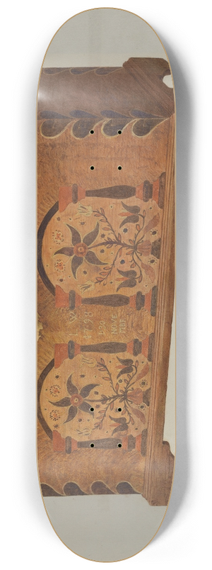 Carl Strehlau - Pa. German Chest 8.25 inch art skate deck