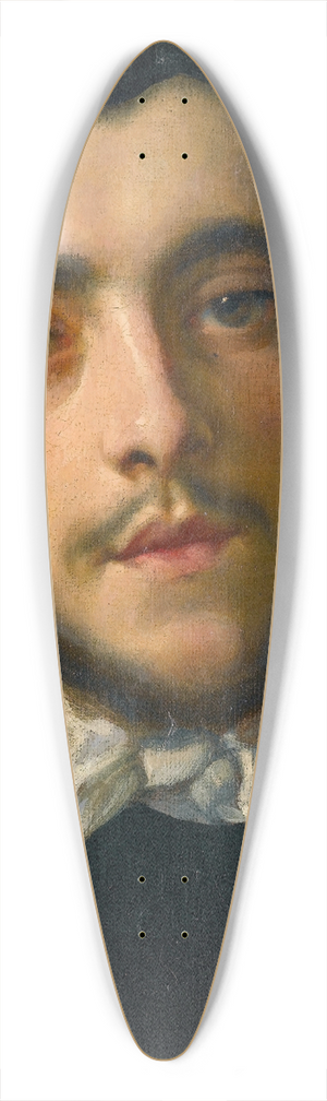 Frederic Leighton - Portrait of Charles Edward Perugini (1839-1918) 39.3 inch art pintail longboard deck