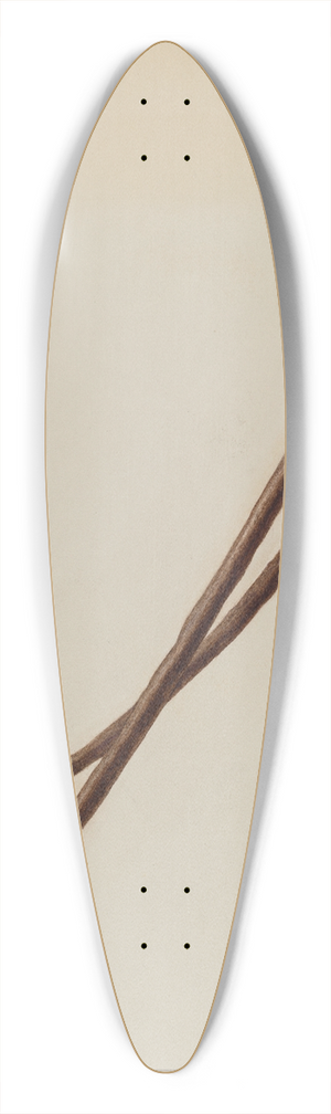 Fred Hassebrock - Pot Hooks 39.3 inch art pintail longboard deck
