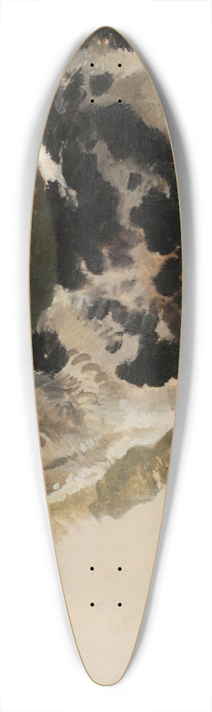 Friedrich August Matthias Gauermann - Hector 39.3 inch art pintail longboard deck