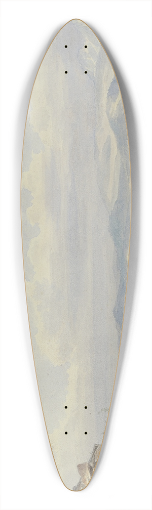 Friedrich Ernst Morgenstern - Frauenchiemsee 39.3 inch art pintail longboard deck