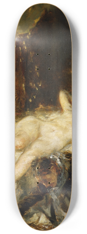 Carl Von Marr - Payment of Zeus 8.25 inch art skate deck Carl Von Marr - Payment of Zeus 8.25 inch art skate deck