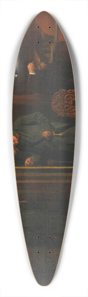 Friedrich Friedlnder - Der Maler Friedlnder in seinem Atelier 39.3 inch art pintail longboard deck