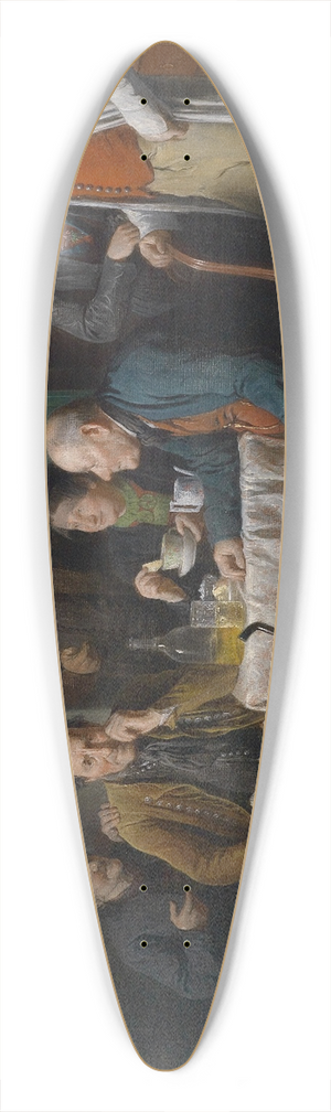 Friedrich Friedlnder - Die Brautwerbung 39.3 inch art pintail longboard deck
