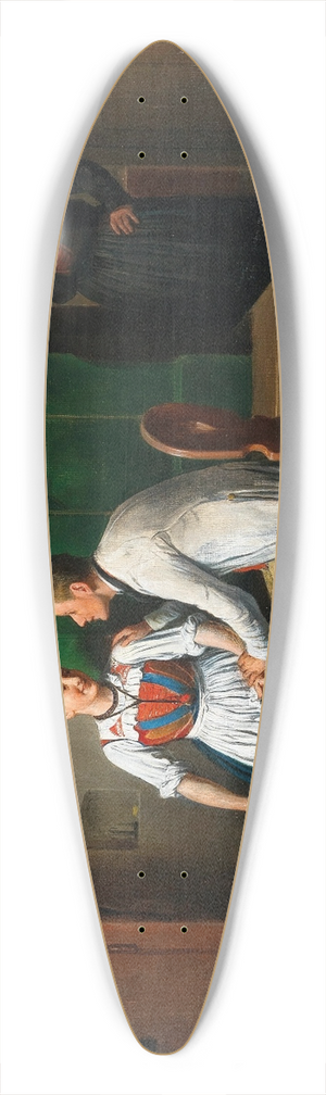 Friedrich Friedlnder - Stelldichein in der Stube 39.3 inch art pintail longboard deck