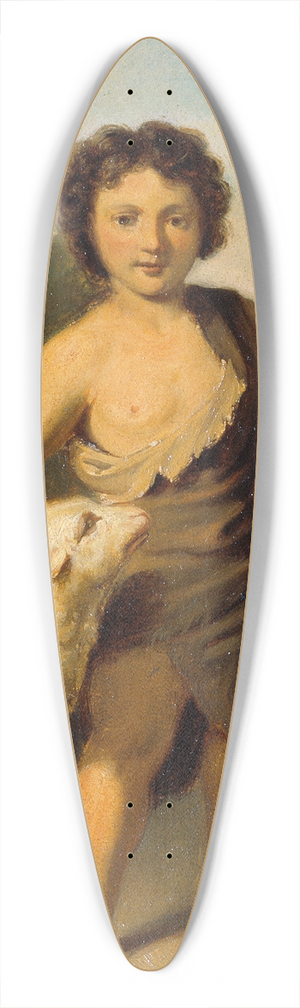 Friedrich Hasslwander - John The Baptist As A Child 39.3 inch art pintail longboard deck