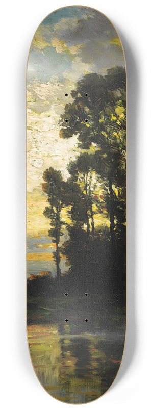 Carl Weber - Pastoral Sunset 8.25 inch art skate deck