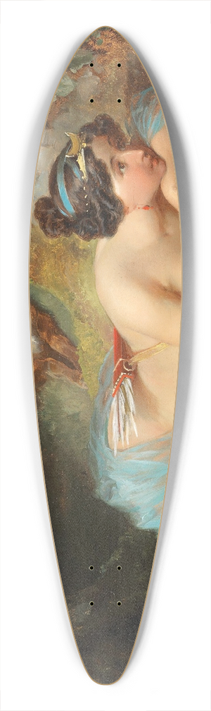 Friedrich Sturm - Diana 39.3 inch art pintail longboard deck