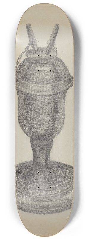 Carl Weiss - Lamp 8.25 inch art skate deck