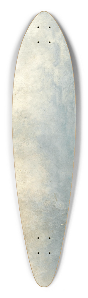 Friedrich Voltz - A herd of cattle near a Lake 39.3 inch art pintail longboard deck
