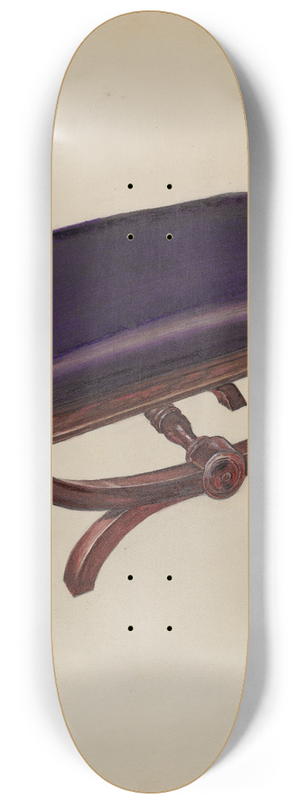 Carl Weiss - Stool-Living Room 8.25 inch art skate deck